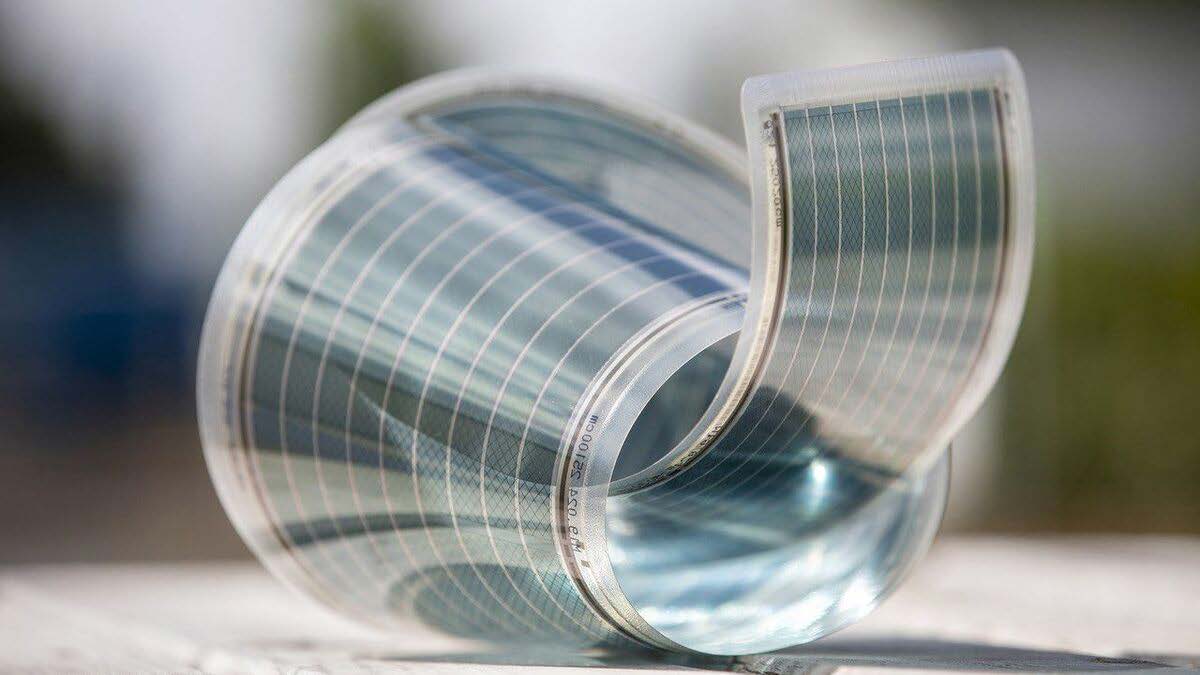 panneau solaire flexible