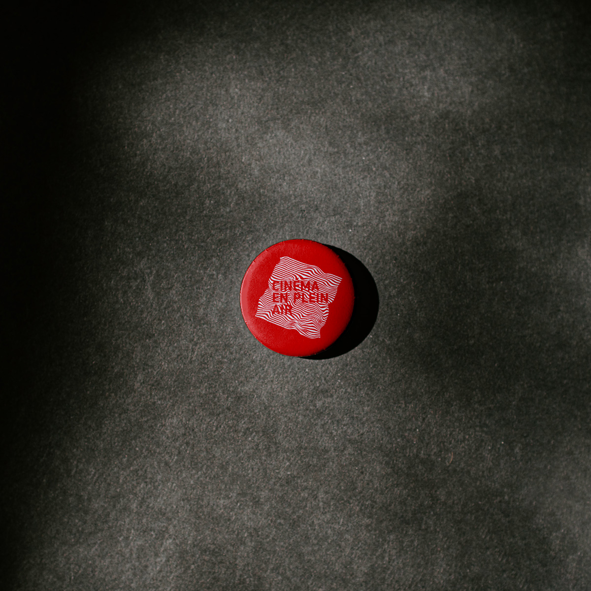 Badge rouge