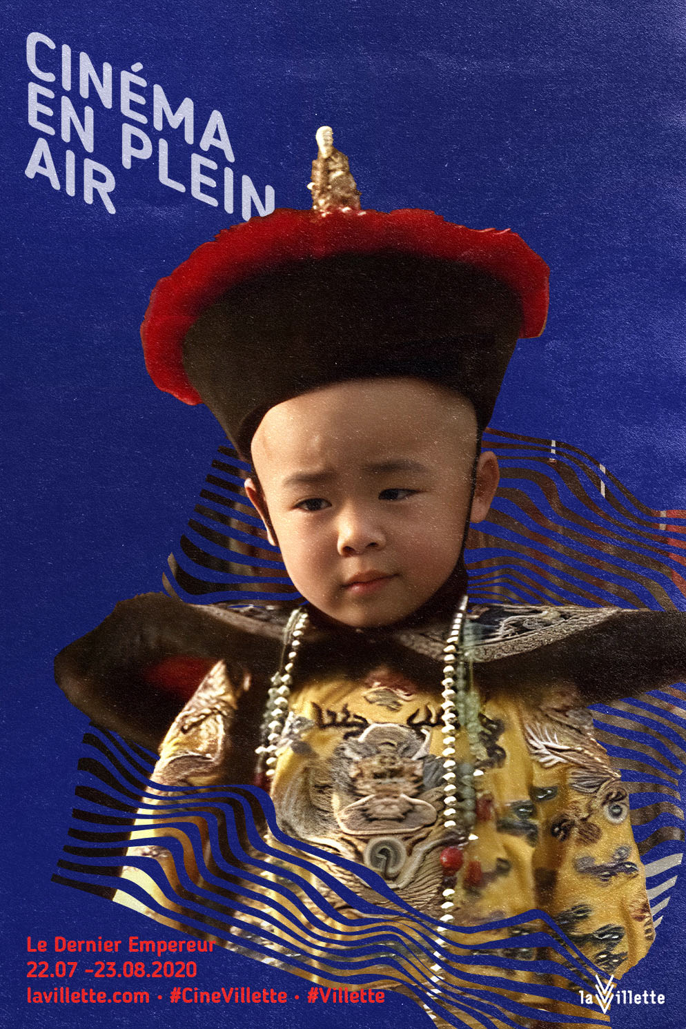 Affiche publicitaire pour le film Le dernier Empereur