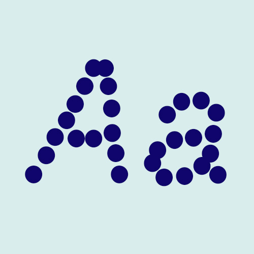Typographie HABIT